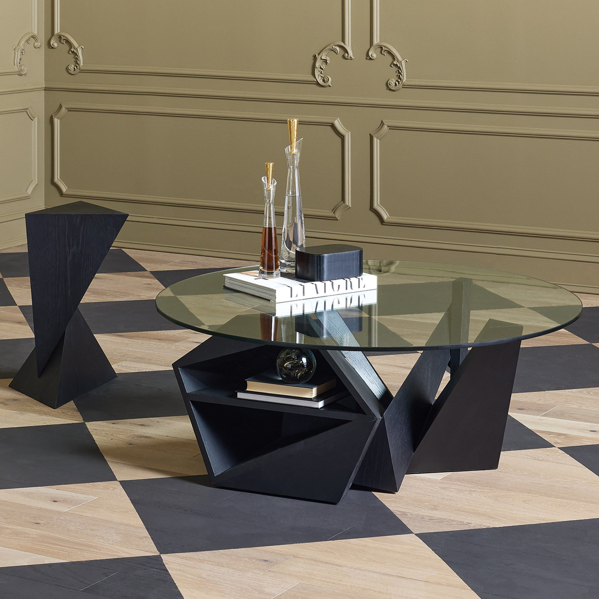 Global Views Spectrum Side Table