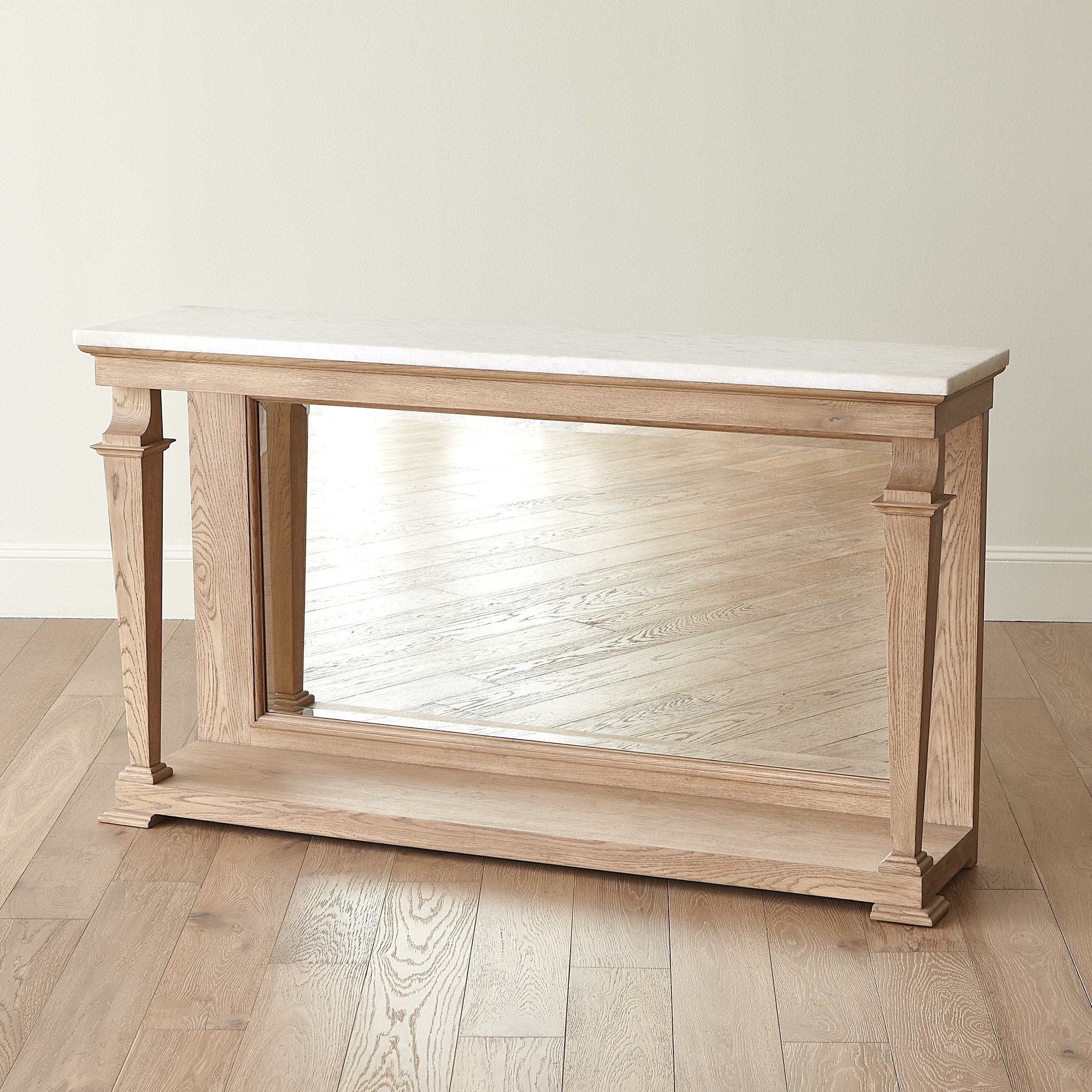 Global Views Blackened Oak Josephine Console