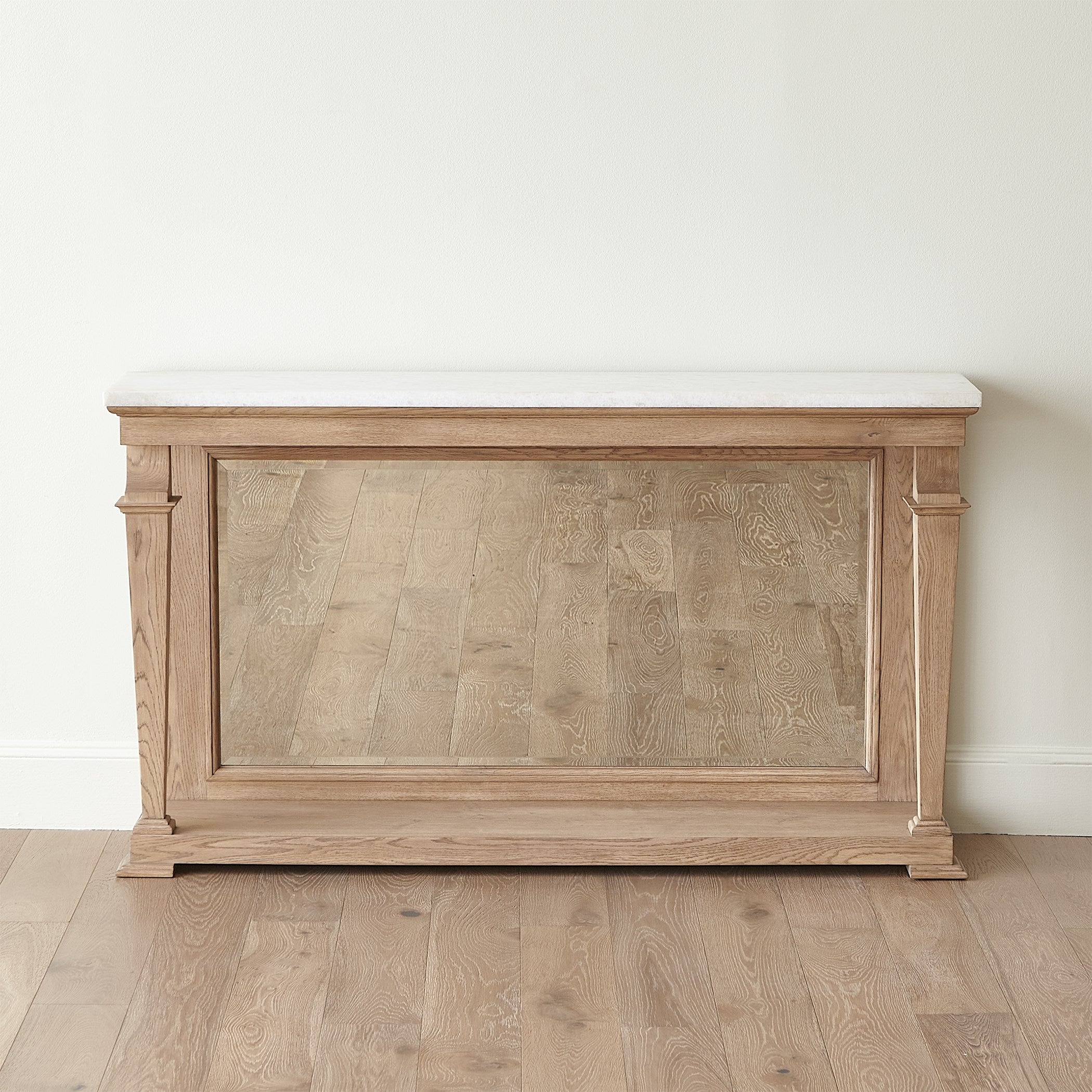 Global Views Blackened Oak Josephine Console