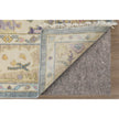 Feizy Karina 6791F Traditional Persian in Gold/Blue/Purple