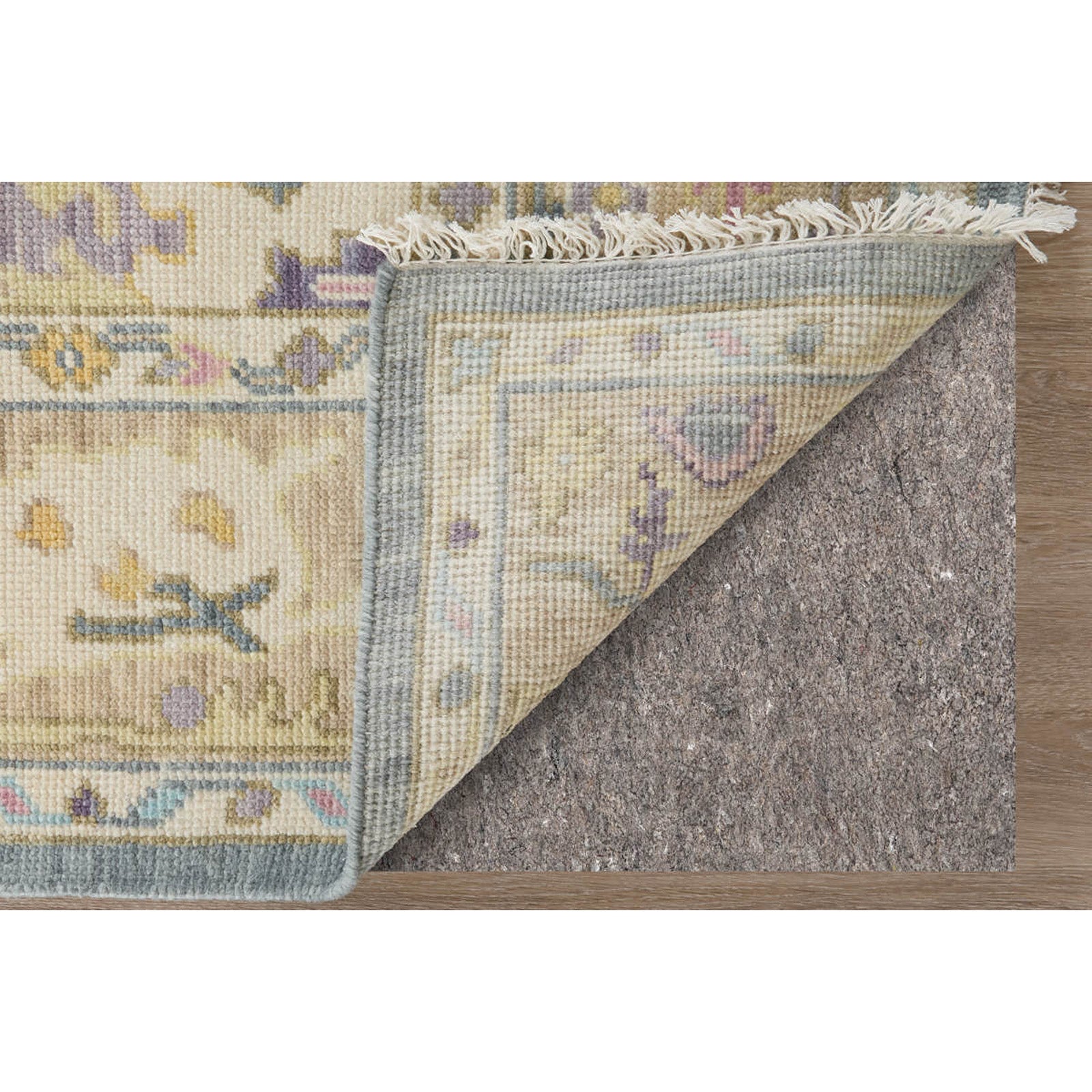 Feizy Karina 6791F Traditional Persian in Gold/Blue/Purple