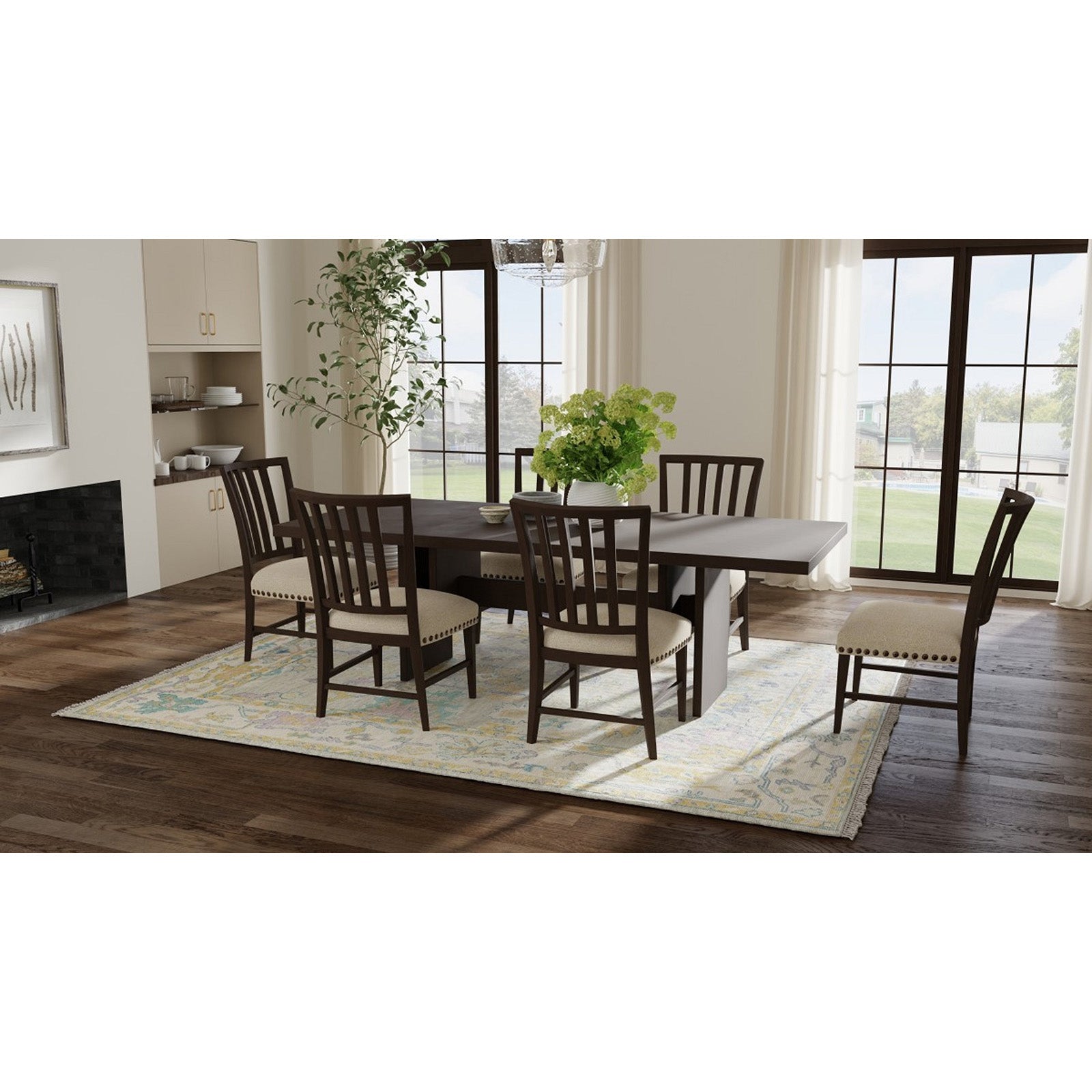 Feizy Karina 6791F Traditional Persian in Gray/Purple/Gold