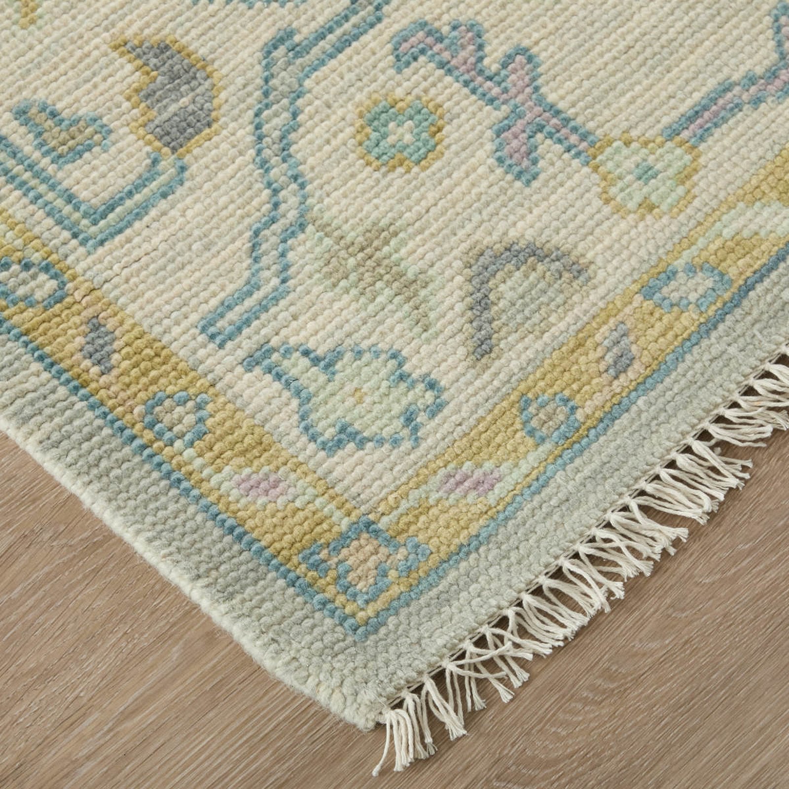 Feizy Karina 6791F Traditional Persian in Gray/Purple/Gold
