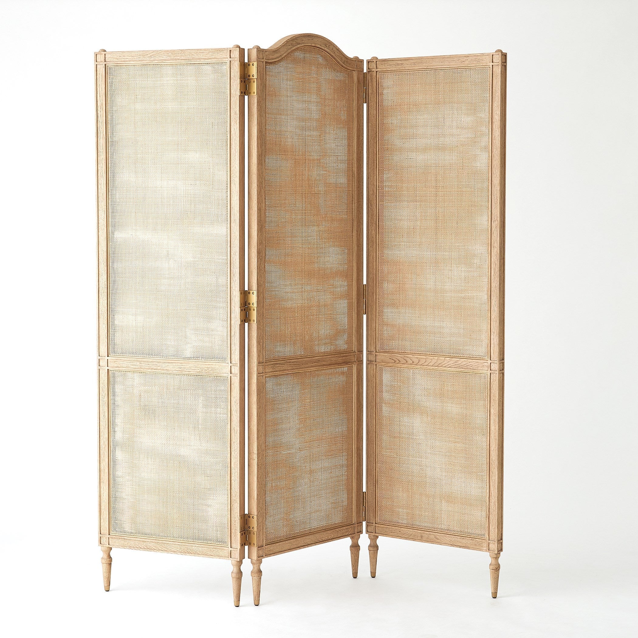 Global Views Blackened Oak Josephine Screen