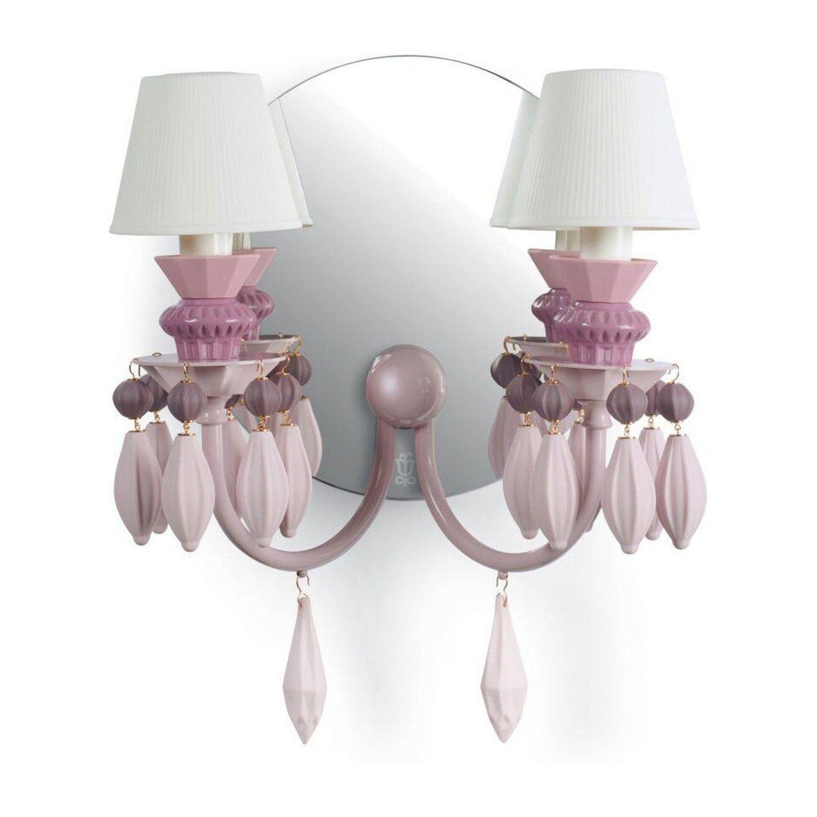 Lladro Belle de Nuit 2 Lights Wall Sconce US