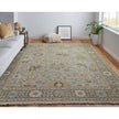 Feizy Corbitt 0612F Traditional Oriental in Blue/Gold/Gray