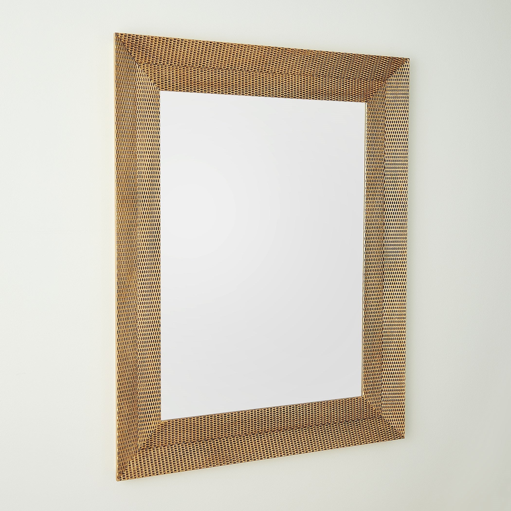 Global Views Delicate Basketweave Mirror