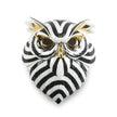 Lladro Owl Mask Black and Gold
