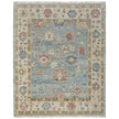 Feizy Fillmore 69CJF Transitional Floral & Botanical in Blue/Ivory/Yellow