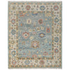Feizy Fillmore 69CJF Transitional Floral & Botanical in Blue/Ivory/Yellow