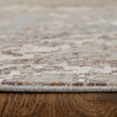 Feizy Pryor 39NHF Modern Abstract in Taupe/Brown/White