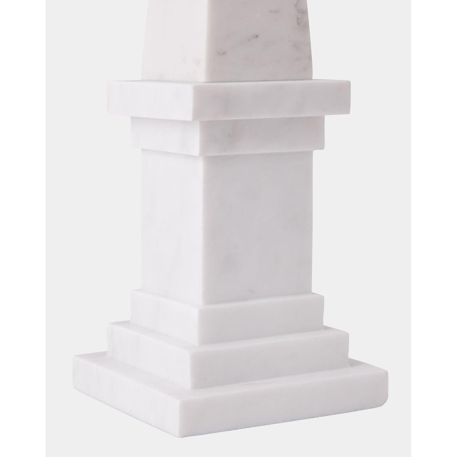 Global Views Stone Obelisk