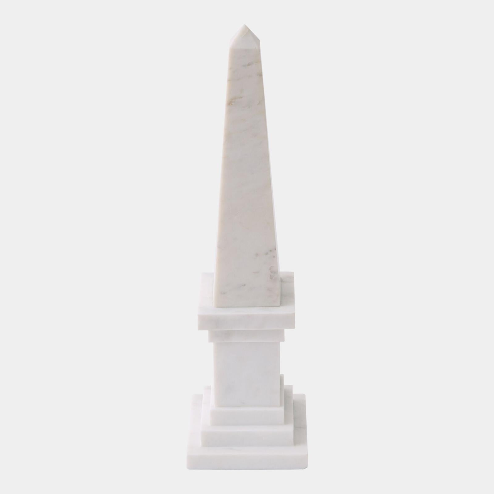 Global Views Stone Obelisk