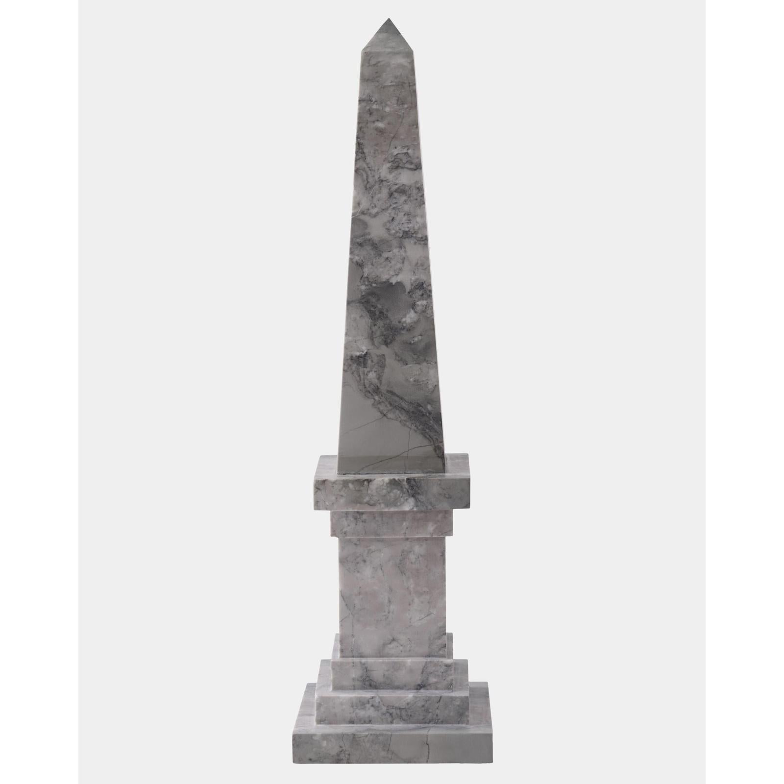 Global Views Stone Obelisk