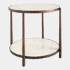 Global Views Forgiato Side Table