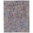 Feizy Pryor 39NGF Modern Watercolor in Blue/Tan/Brown