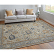 Feizy Corbitt 0612F Traditional Oriental in Blue/Brown/Gray