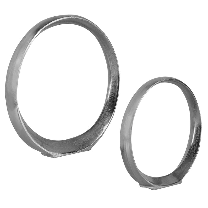 Uttermost Orbits Ring Sculptures - Set of 2