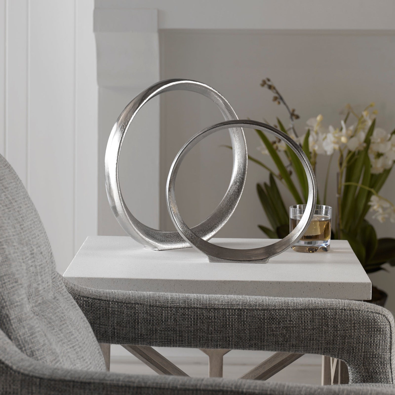 Uttermost Orbits Ring Sculptures - Set of 2