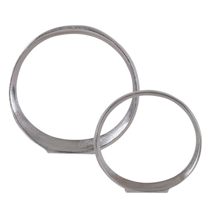 Uttermost Orbits Ring Sculptures - Set of 2