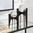 Uttermost Ellianna Crystal Spheres On Black Base - Set of 2