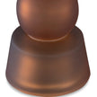 Uttermost Cassiopeia Butter Rum Glass Candleholders - Set of 3