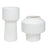 Uttermost Illumina Abstract White Vases - Set of 2