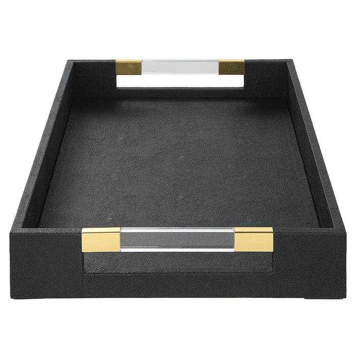 Uttermost Wessex Shagreen Tray