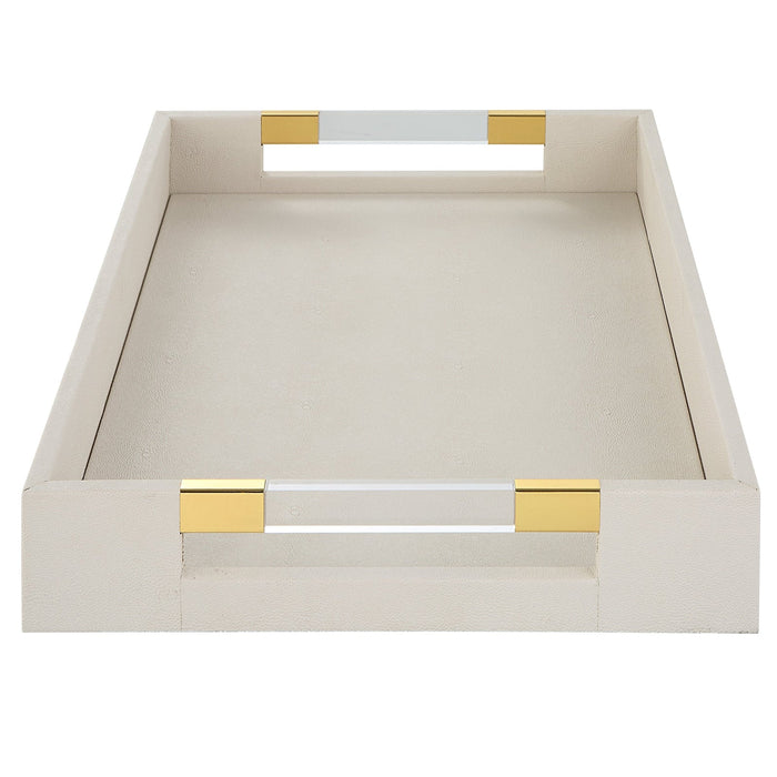Uttermost Wessex Shagreen Tray