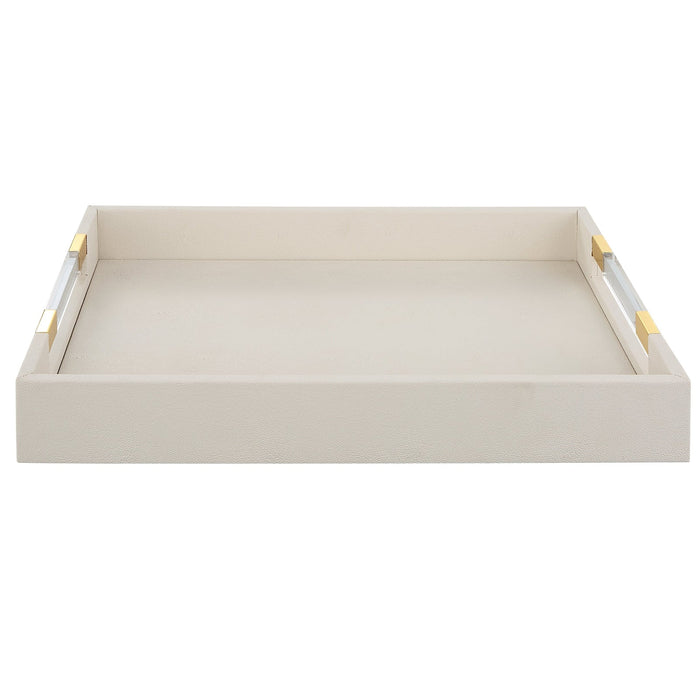 Uttermost Wessex Shagreen Tray