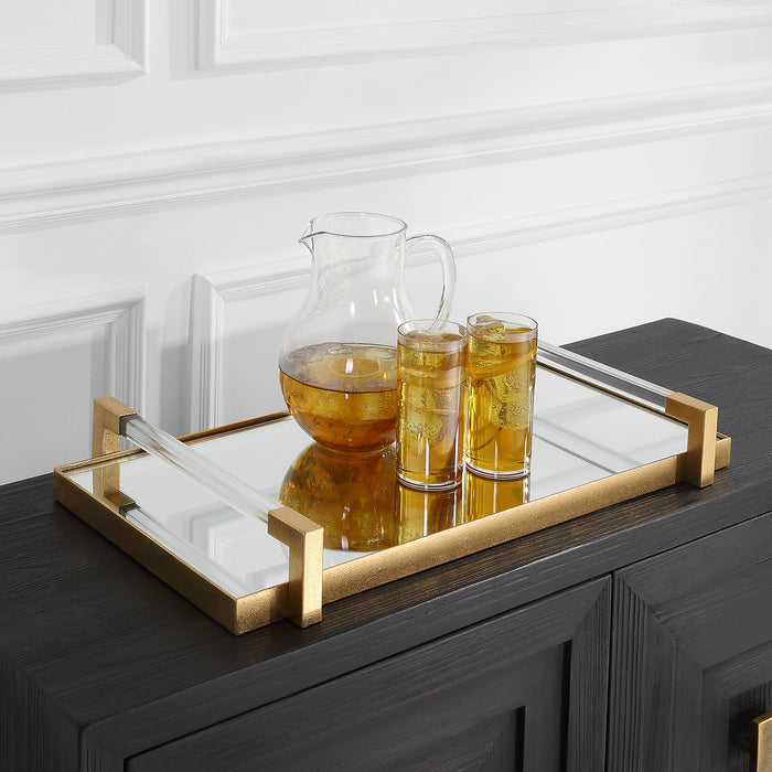 Uttermost Deki Mirrored Tray