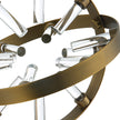 Uttermost Realm Spherical Brass Sculptures - Set of 2