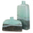 Uttermost Fuze Aqua & Bronze Vases - Set of 2