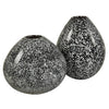 Uttermost Cosmic Black & White Vases - Set of 2