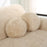 Uttermost Abide Ball Sheepskin Pillows - Set of 2