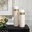 Uttermost Wessex White Pillar Candleholders Set Of 2
