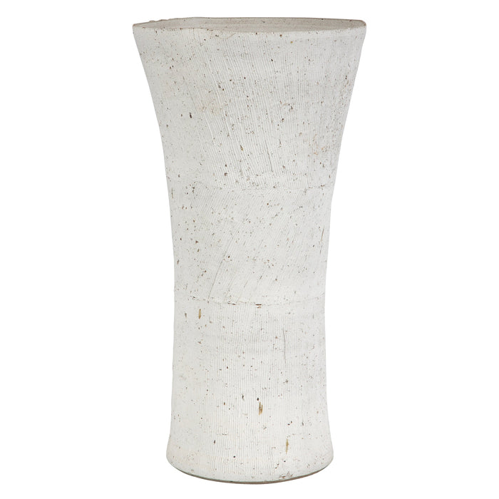 Uttermost Floreana White Vase