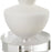Uttermost Lido White Stone Candleholders - Set of 2