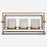 Uttermost Wenman Gold Triple Candleholder