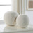 Uttermost Capra Ball Sheepskin Pillows - Set of 2