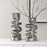 Uttermost Free Flowing Nickel Vases - Set of 2