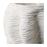 Uttermost Stratified Matte White Vase