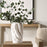 Uttermost Stratified Matte White Vase