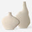Uttermost Duostacked Matte White Vases - Set of 2