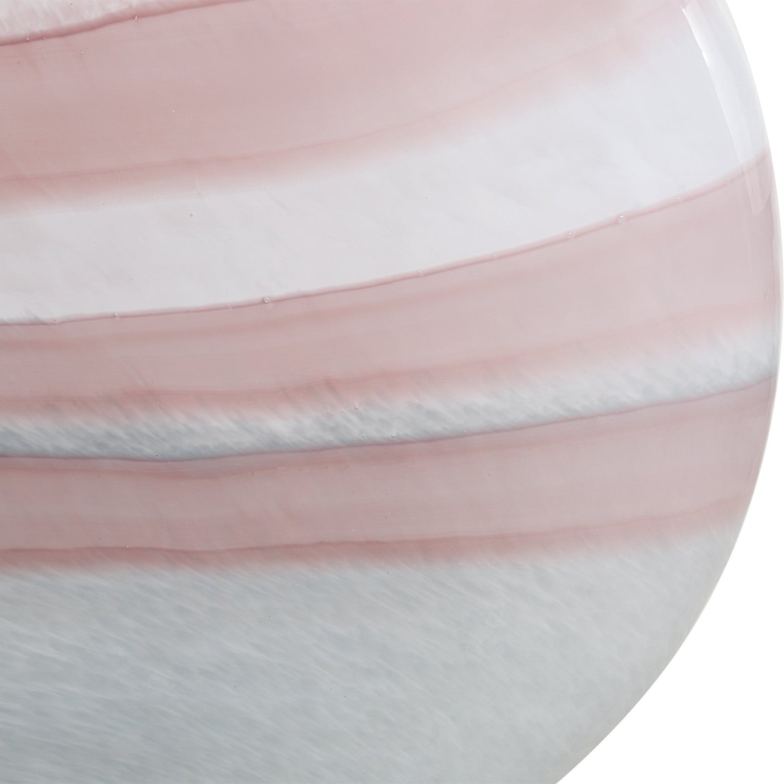 Uttermost Blush Swirl Glass Vases - Set of 2