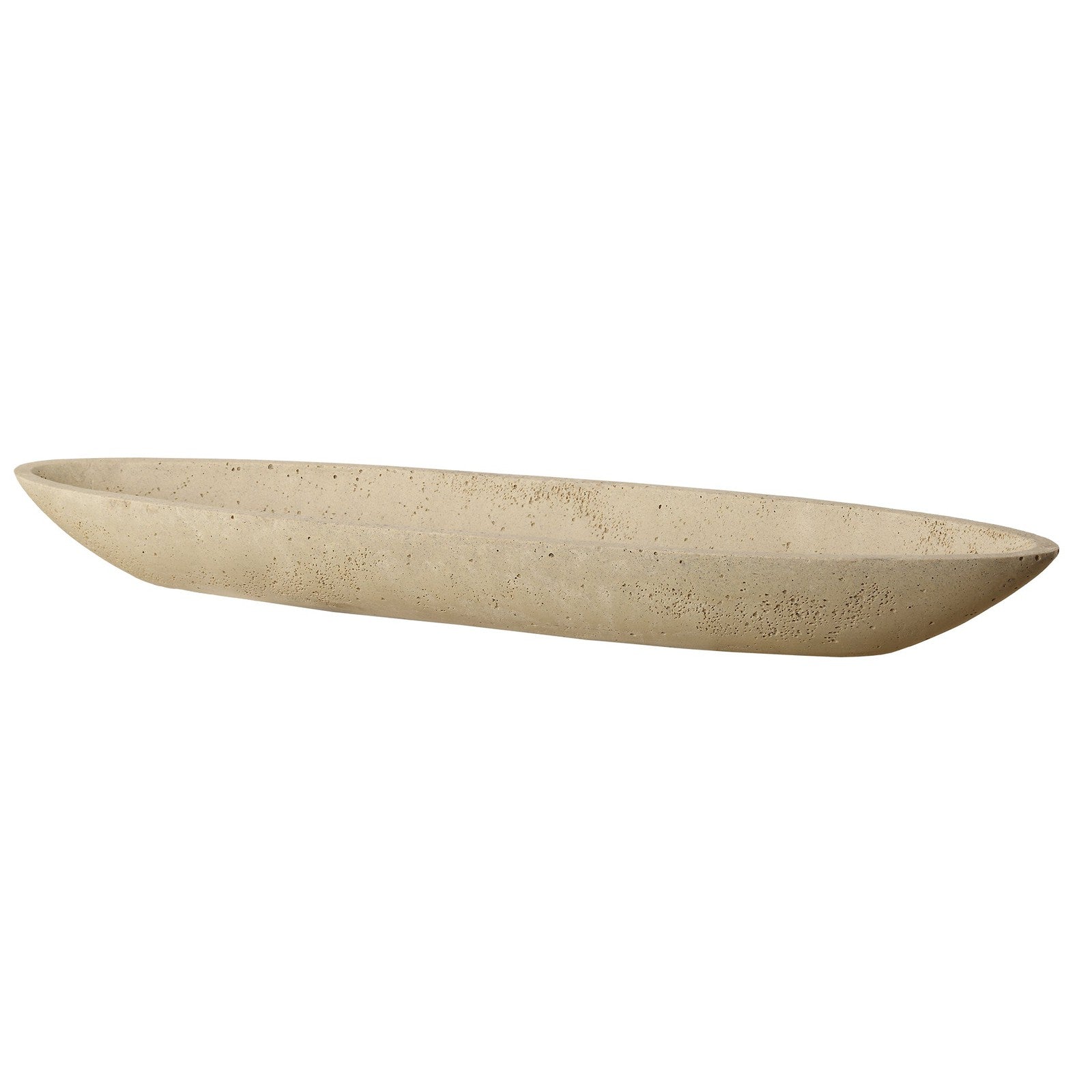 Uttermost Vessel Cast Canoe Bowl