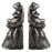 Uttermost Daydreaming Frogs Aged Silver Bookends - Set of 2
