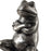 Uttermost Daydreaming Frogs Aged Silver Bookends - Set of 2