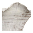 Uttermost Ruffled Petal White Vases - Set of 2