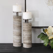 Uttermost Shadowstone Candleholders - Set of 2